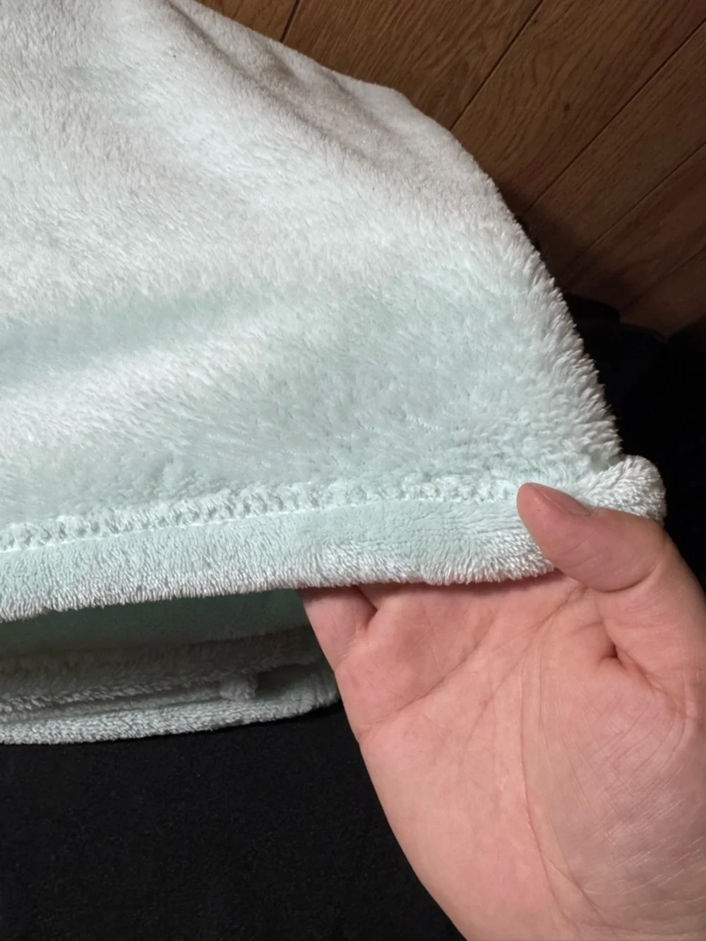 Light‎ Mint Green  Plush Throw Blanket - 